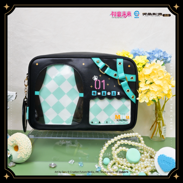 Vocaloid Hatsune Miku Officially Authorized Chess Series Daily Crossbody Bag